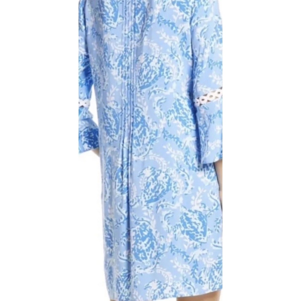 Lilly Pulitzer Size XS Hollie Tunic Dress Turtley Awesome Blue Periwinkle - Picture 2 of 9